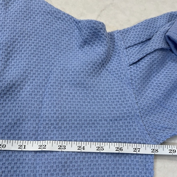 Free People Bunny Tee Knit Pullover in Blue Moon‎ Quartz Bell Sleeves Size Small - Picture 7 of 9